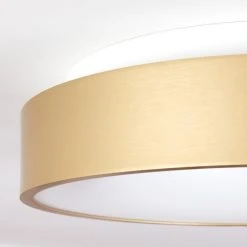 Hofstein Playas Deckenleuchte LED Wei&szlig;, Gold, 1-flammig -LED Leuchten Verkäufe 2022 playas deckenleuchte h3459980 5