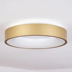 Hofstein Playas Deckenleuchte LED Wei&szlig;, Gold, 1-flammig -LED Leuchten Verkäufe 2022 playas deckenleuchte h3459980 7