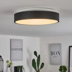 Hofstein Playas Deckenleuchte LED Schwarz, Wei&szlig;, 1-flammig -LED Leuchten Verkäufe 2022 playas deckenleuchte h3551141 8