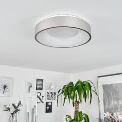 Hofstein Playas Deckenleuchte LED Silber, Wei&szlig;, 1-flammig -LED Leuchten Verkäufe 2022 playas deckenleuchte h3551196 11