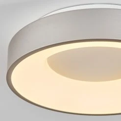 Hofstein Playas Deckenleuchte LED Silber, Wei&szlig;, 1-flammig -LED Leuchten Verkäufe 2022 playas deckenleuchte h3551196 13