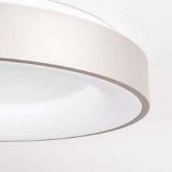 Hofstein Playas Deckenleuchte LED Silber, Wei&szlig;, 1-flammig -LED Leuchten Verkäufe 2022 playas deckenleuchte h3551264 2