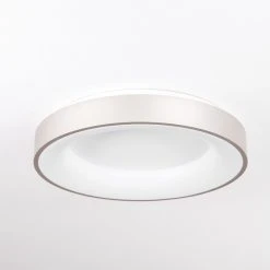 Hofstein Playas Deckenleuchte LED Silber, Wei&szlig;, 1-flammig -LED Leuchten Verkäufe 2022 playas deckenleuchte h3551264 7