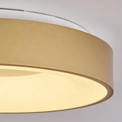 Hofstein Playas Deckenleuchte LED Wei&szlig;, Gold, 1-flammig -LED Leuchten Verkäufe 2022 playas deckenleuchte h3551301 10