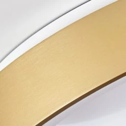 Hofstein Playas Deckenleuchte LED Wei&szlig;, Gold, 1-flammig -LED Leuchten Verkäufe 2022 playas deckenleuchte h3551301 2