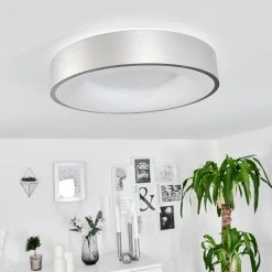 Hofstein Playas Deckenleuchte LED Silber, Wei&szlig;, 1-flammig -LED Leuchten Verkäufe 2022 playas deckenleuchte h3571040 9