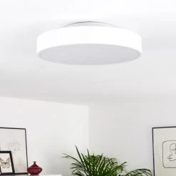 Hofstein Plovdiv Deckenleuchte LED Weiß, 1-flammig, Fernbedienung 37 Hofstein Plovdiv Deckenleuchte LED Weiß, 1-flammig, Fernbedienung -LED Leuchten Verkäufe 2022 plovdiv deckenleuchte h3334768 12