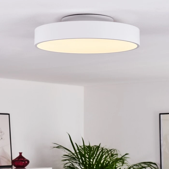 Hofstein Plovdiv Deckenleuchte LED Weiß, 1-flammig, Fernbedienung 21 Hofstein Plovdiv Deckenleuchte LED Weiß, 1-flammig, Fernbedienung – Bild 21