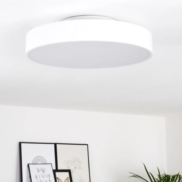 Hofstein Plovdiv Deckenleuchte LED Weiß, 1-flammig, Fernbedienung 5 Hofstein Plovdiv Deckenleuchte LED Weiß, 1-flammig, Fernbedienung – Bild 5