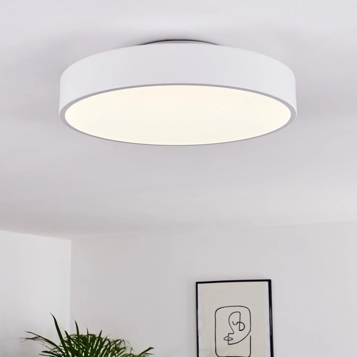 Hofstein Plovdiv Deckenleuchte LED Weiß, 1-flammig, Fernbedienung 7 Hofstein Plovdiv Deckenleuchte LED Weiß, 1-flammig, Fernbedienung – Bild 7