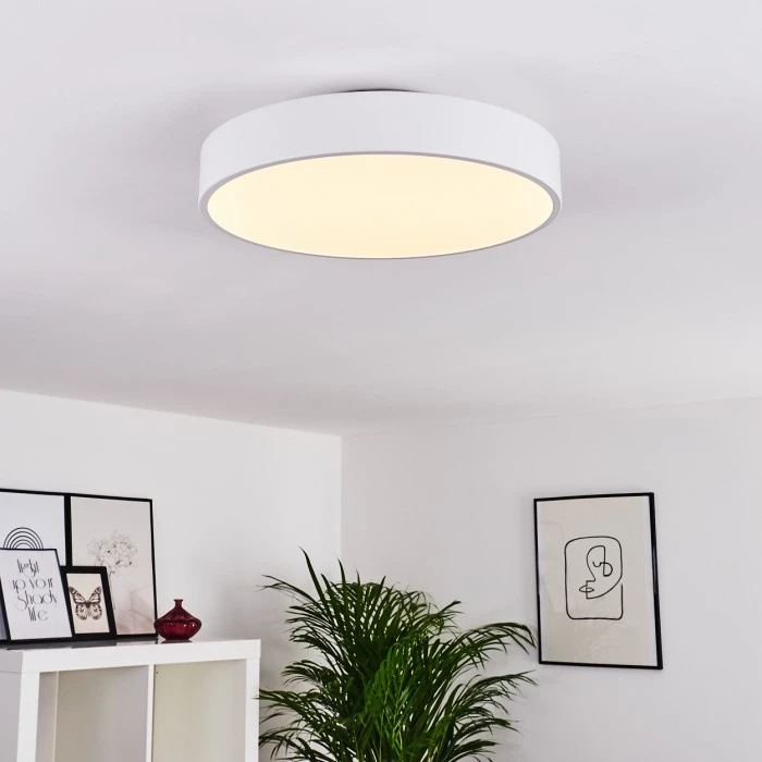 Hofstein Plovdiv Deckenleuchte LED Weiß, 1-flammig, Fernbedienung 9 Hofstein Plovdiv Deckenleuchte LED Weiß, 1-flammig, Fernbedienung – Bild 9