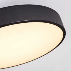 Hofstein Plovdiv Deckenleuchte LED Schwarz, 1-flammig, Fernbedienung -LED Leuchten Verkäufe 2022 plovdiv deckenleuchte h3334782 13