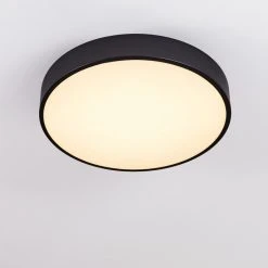 Hofstein Plovdiv Deckenleuchte LED Schwarz, 1-flammig, Fernbedienung -LED Leuchten Verkäufe 2022 plovdiv deckenleuchte h3334782 19