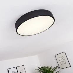 Hofstein Plovdiv Deckenleuchte LED Schwarz, 1-flammig, Fernbedienung -LED Leuchten Verkäufe 2022 plovdiv deckenleuchte h3334782 20