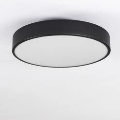 Hofstein Plovdiv Deckenleuchte LED Schwarz, 1-flammig, Fernbedienung -LED Leuchten Verkäufe 2022 plovdiv deckenleuchte h3334782 3