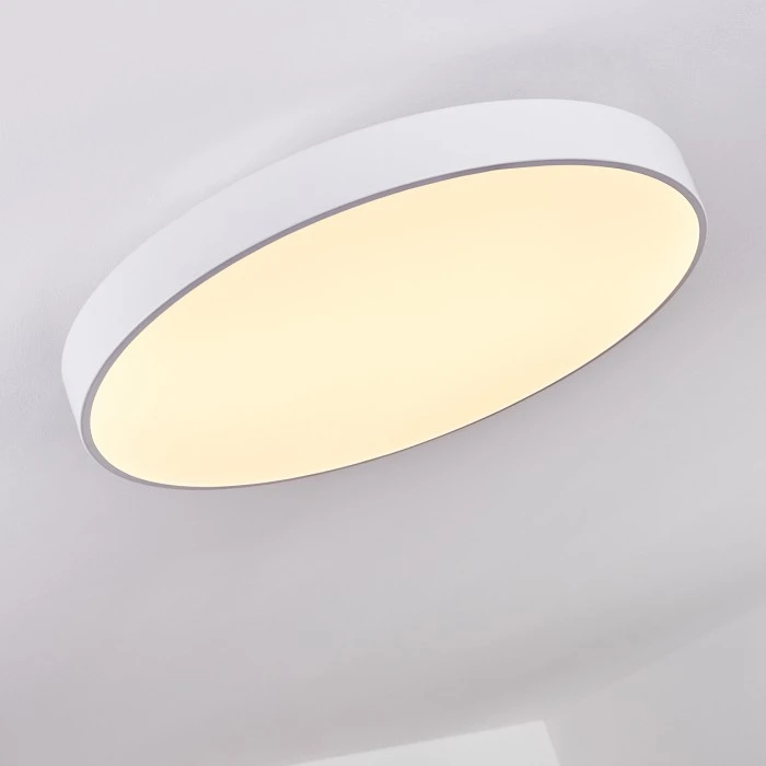 Hofstein Plovdiv Deckenleuchte LED Weiß, 1-flammig, Fernbedienung 18 Hofstein Plovdiv Deckenleuchte LED Weiß, 1-flammig, Fernbedienung – Bild 18