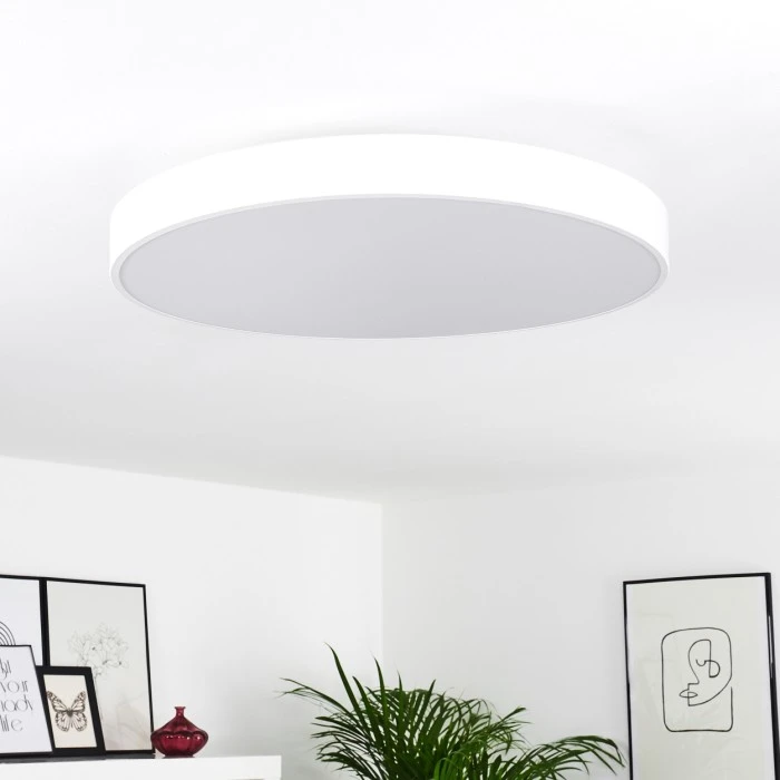 Hofstein Plovdiv Deckenleuchte LED Weiß, 1-flammig, Fernbedienung 5 Hofstein Plovdiv Deckenleuchte LED Weiß, 1-flammig, Fernbedienung – Bild 5