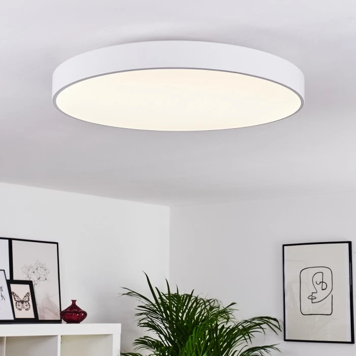 Hofstein Plovdiv Deckenleuchte LED Weiß, 1-flammig, Fernbedienung 7 Hofstein Plovdiv Deckenleuchte LED Weiß, 1-flammig, Fernbedienung – Bild 7