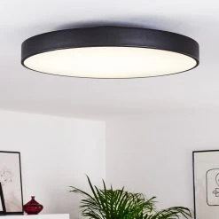 Hofstein Plovdiv Deckenleuchte LED Wei&szlig;, 1-flammig, Fernbedienung -LED Leuchten Verkäufe 2022 plovdiv deckenleuchte h3334829 10