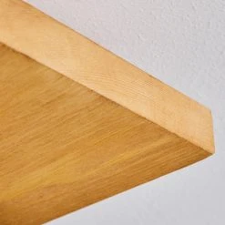 Hofstein Pompu Deckenleuche LED Schwarz, Holz hell, 1-flammig -LED Leuchten Verkäufe 2022 pompu deckenleuche h3564486 5