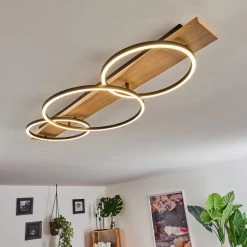 Hofstein Pompu Deckenleuchte LED Schwarz, Holz hell, 3-flammig 21 Hofstein Pompu Deckenleuchte LED Schwarz, Holz hell, 3-flammig -LED Leuchten Verkäufe 2022 pompu deckenleuchte h3392355 8