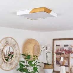 Hofstein Pontchardon Deckenleuchte LED Wei&szlig;, Naturfarben, 1-flammig -LED Leuchten Verkäufe 2022 pontchardon deckenleuchte h3653562 4