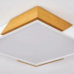 Hofstein Pontchardon Deckenleuchte LED Wei&szlig;, Naturfarben, 1-flammig -LED Leuchten Verkäufe 2022 pontchardon deckenleuchte h3653562 5