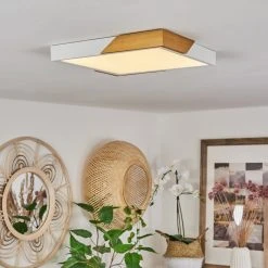 Hofstein Pontchardon Deckenleuchte LED Wei&szlig;, Naturfarben, 1-flammig -LED Leuchten Verkäufe 2022 pontchardon deckenleuchte h3653562 6