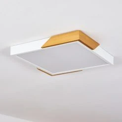 Hofstein Pontchardon Deckenleuchte LED Wei&szlig;, Naturfarben, 1-flammig -LED Leuchten Verkäufe 2022 pontchardon deckenleuchte h3653562 7