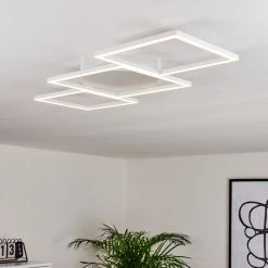 Hofstein Pourao Deckenleuchte LED Wei&szlig;, 1-flammig -LED Leuchten Verkäufe 2022 pourao deckenleuchte h3418116 8