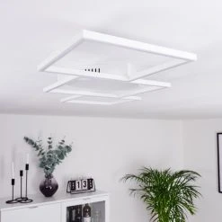 Hofstein Pourao Deckenleuchte LED Wei&szlig;, 1-flammig -LED Leuchten Verkäufe 2022 pourao deckenleuchte h3418116 9