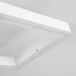 Hofstein Pourao Deckenleuchte LED Wei&szlig;, 1-flammig, Fernbedienung -LED Leuchten Verkäufe 2022 pourao deckenleuchte h3418208 2