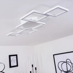 Hofstein Pourao Deckenleuchte LED Wei&szlig;, 1-flammig -LED Leuchten Verkäufe 2022 pourao deckenleuchte h3436714 9