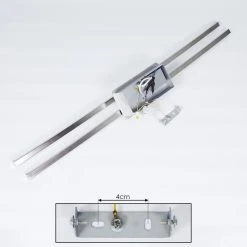 Hofstein Powassan Deckenleuchte LED Chrom, 2-flammig -LED Leuchten Verkäufe 2022 powassan deckenleuchte h3009277 4