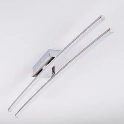 Hofstein Powassan Deckenleuchte LED Chrom, 2-flammig -LED Leuchten Verkäufe 2022 powassan deckenleuchte h3009277 7