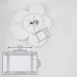 Hofstein Purus Deckenleuchte LED Wei&szlig;, 1-flammig -LED Leuchten Verkäufe 2022 purus deckenleuchte h3437469 4