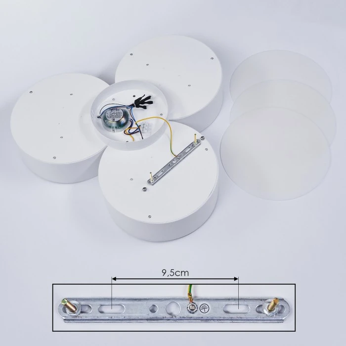 Hofstein Purus Deckenleuchte LED Weiß, 1-flammig 5 Hofstein Purus Deckenleuchte LED Weiß, 1-flammig – Bild 5