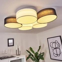 Hofstein Purus Deckenleuchte LED Schwarz, 1-flammig -LED Leuchten Verkäufe 2022 purus deckenleuchte h3445501 8