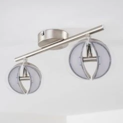 Hofstein Puslinch Deckenspot LED Nickel-Matt, 4-flammig -LED Leuchten Verkäufe 2022 puslinch deckenspot h3009864 13