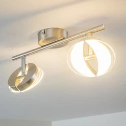 Hofstein Puslinch Deckenspot LED Nickel-Matt, 4-flammig -LED Leuchten Verkäufe 2022 puslinch deckenspot h3009864 15