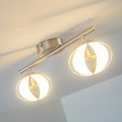 Hofstein Puslinch Deckenspot LED Nickel-Matt, 4-flammig -LED Leuchten Verkäufe 2022 puslinch deckenspot h3009864 2