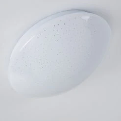 Hofstein Quebec Deckenleuchte LED Wei&szlig;, 1-flammig, Fernbedienung, Farbwechsler -LED Leuchten Verkäufe 2022 quebec deckenleuchte h000205 15