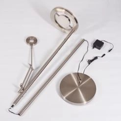 Hofstein Rabeja Deckenfluter LED Nickel-Matt, 2-flammig -LED Leuchten Verkäufe 2022 rabeja deckenfluter h3374948 4