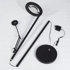 Hofstein Rabeja Deckenfluter LED Schwarz, 2-flammig -LED Leuchten Verkäufe 2022 rabeja deckenfluter h3374962 4