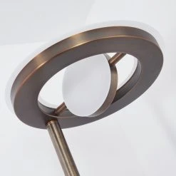 Hofstein Rabeja Deckenfluter LED Messing, 2-flammig -LED Leuchten Verkäufe 2022 rabeja deckenfluter h3391051 2