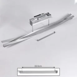 Hofstein Rabius Deckenleuchte LED Silber, 3-flammig 14 Hofstein Rabius Deckenleuchte LED Silber, 3-flammig -LED Leuchten Verkäufe 2022 rabius deckenleuchte h3542040 4
