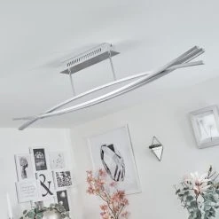 Hofstein Rabius Deckenleuchte LED Silber, 3-flammig 19 Hofstein Rabius Deckenleuchte LED Silber, 3-flammig -LED Leuchten Verkäufe 2022 rabius deckenleuchte h3542040 9