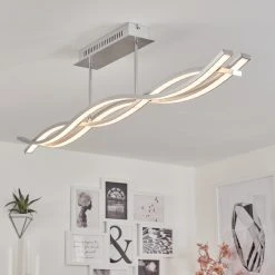 Hofstein Rabius Deckenleuchte LED Silber, 3-flammig -LED Leuchten Verkäufe 2022 rabius deckenleuchte h3542064 8