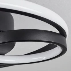 Hofstein Rafz Deckenleuchte LED Schwarz, 1-flammig -LED Leuchten Verkäufe 2022 rafz deckenleuchte h3550830 2