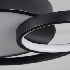 Hofstein Rafz Deckenleuchte LED Schwarz, 1-flammig -LED Leuchten Verkäufe 2022 rafz deckenleuchte h3550830 5